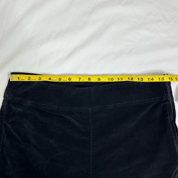 NWT We The Free Free People In My Feelings Velvet Crop Slim Flare Pants Size M - Picture 12 of 14